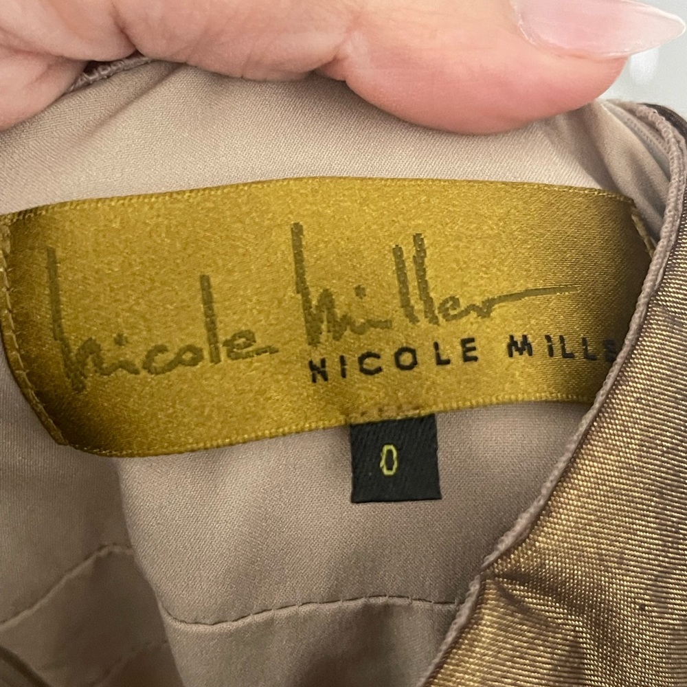 Nicole miller gown